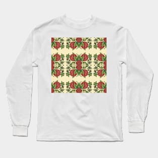 Retro floral Long Sleeve T-Shirt